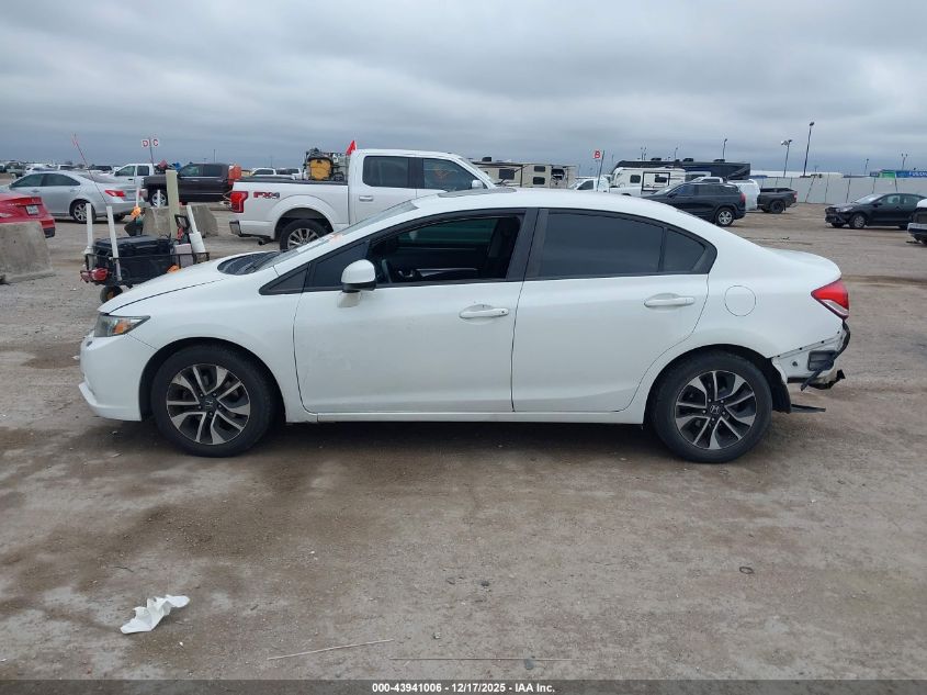 2013 Honda Civic Ex-L VIN: 19XFB2F93DE072801 Lot: 43941006