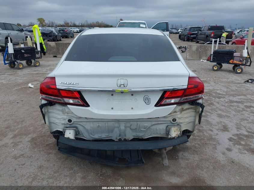 2013 Honda Civic Ex-L VIN: 19XFB2F93DE072801 Lot: 43941006