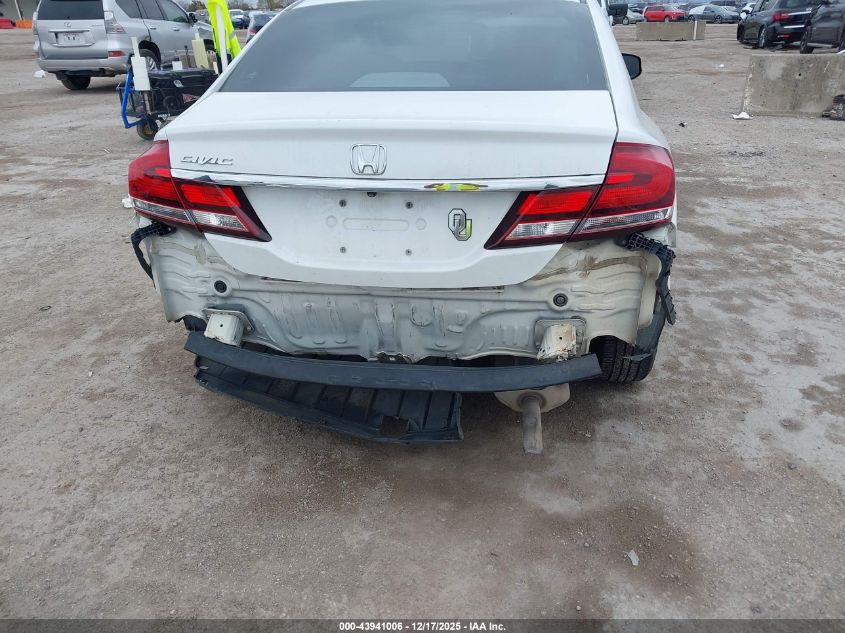 2013 Honda Civic Ex-L VIN: 19XFB2F93DE072801 Lot: 43941006