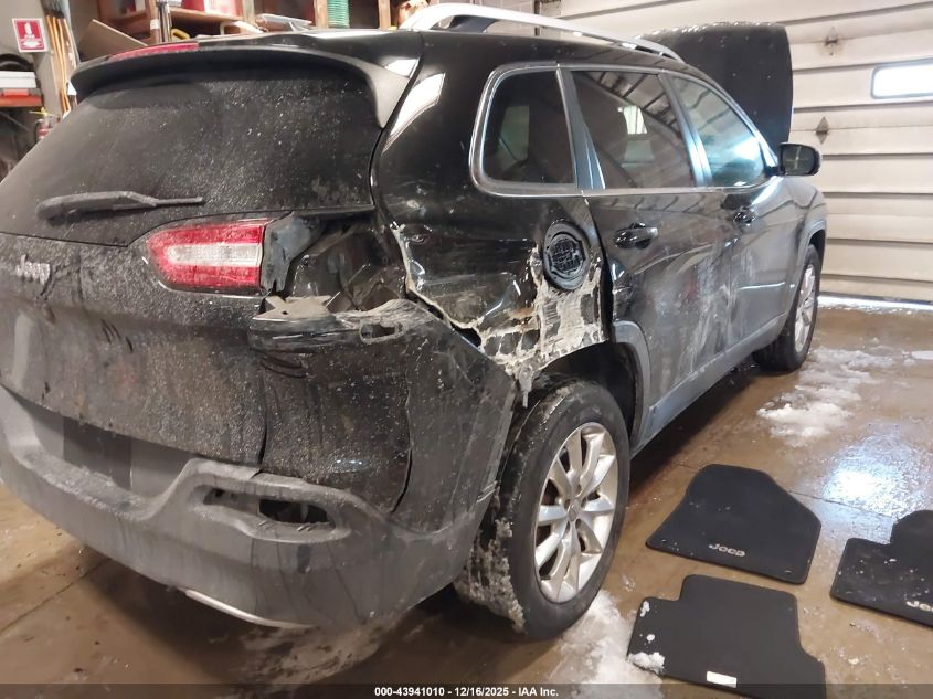 2017 Jeep Cherokee Limited 4X4 VIN: 1C4PJMDB0HW520240 Lot: 43941010