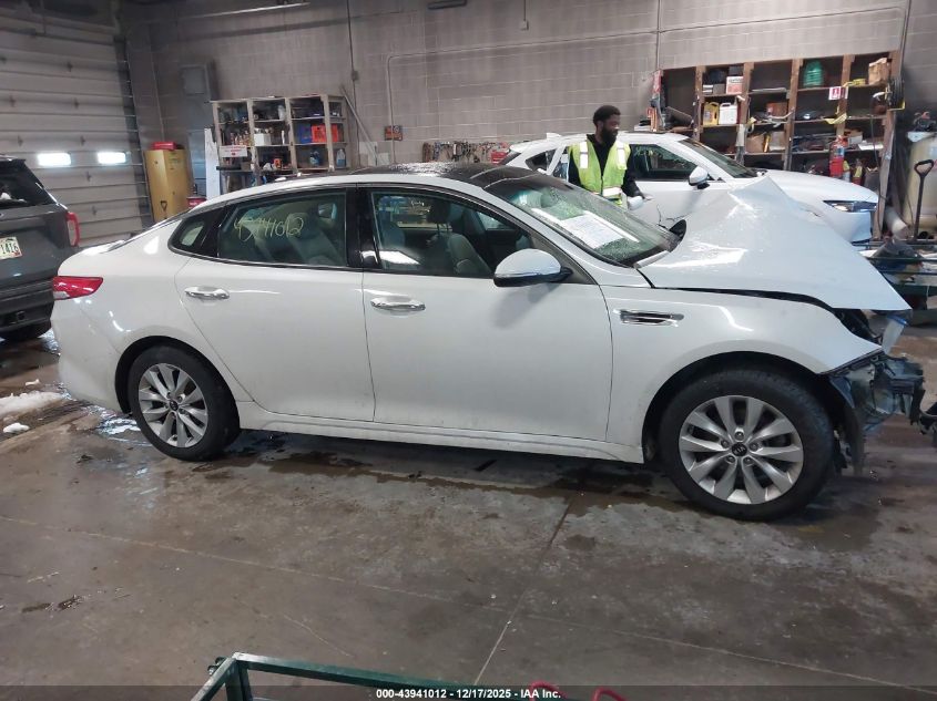 2017 Kia Optima Ex VIN: 5XXGU4L37HG158135 Lot: 43941012