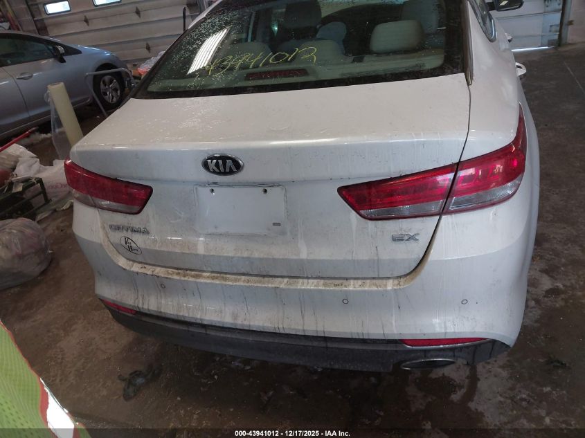 2017 Kia Optima Ex VIN: 5XXGU4L37HG158135 Lot: 43941012