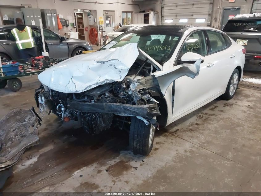 2017 Kia Optima Ex VIN: 5XXGU4L37HG158135 Lot: 43941012