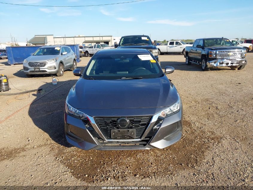2020 Nissan Sentra S Xtronic Cvt VIN: 3N1AB8BV9LY219297 Lot: 43941019