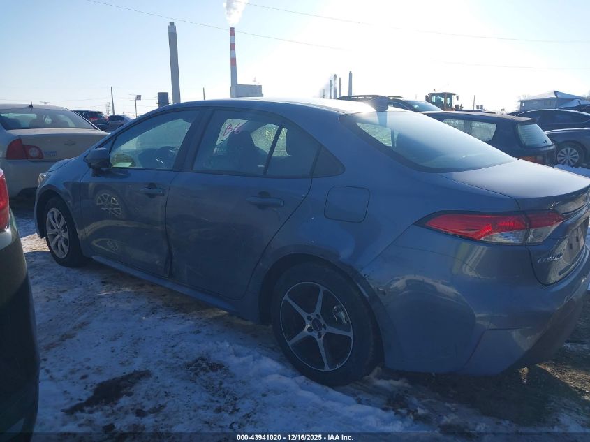 2025 Toyota Corolla Le VIN: 5YFB4MDE2SP285495 Lot: 43941020