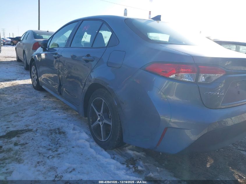 2025 Toyota Corolla Le VIN: 5YFB4MDE2SP285495 Lot: 43941020