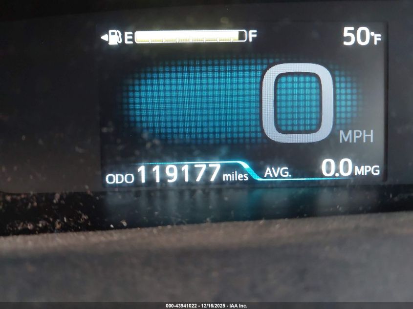 2018 Toyota Prius Three VIN: JTDKARFU0J3551646 Lot: 43941022