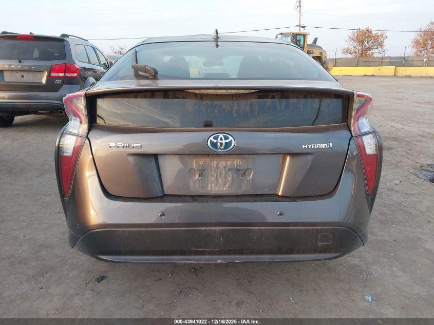 2018 Toyota Prius Three VIN: JTDKARFU0J3551646 Lot: 43941022