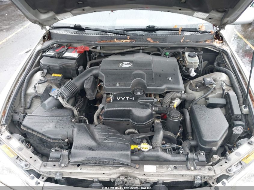 2001 Lexus Is 300 VIN: JTHBD182310017318 Lot: 43941024