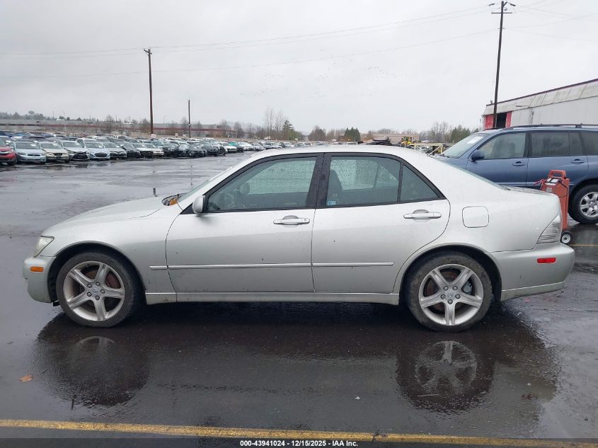 2001 Lexus Is 300 VIN: JTHBD182310017318 Lot: 43941024