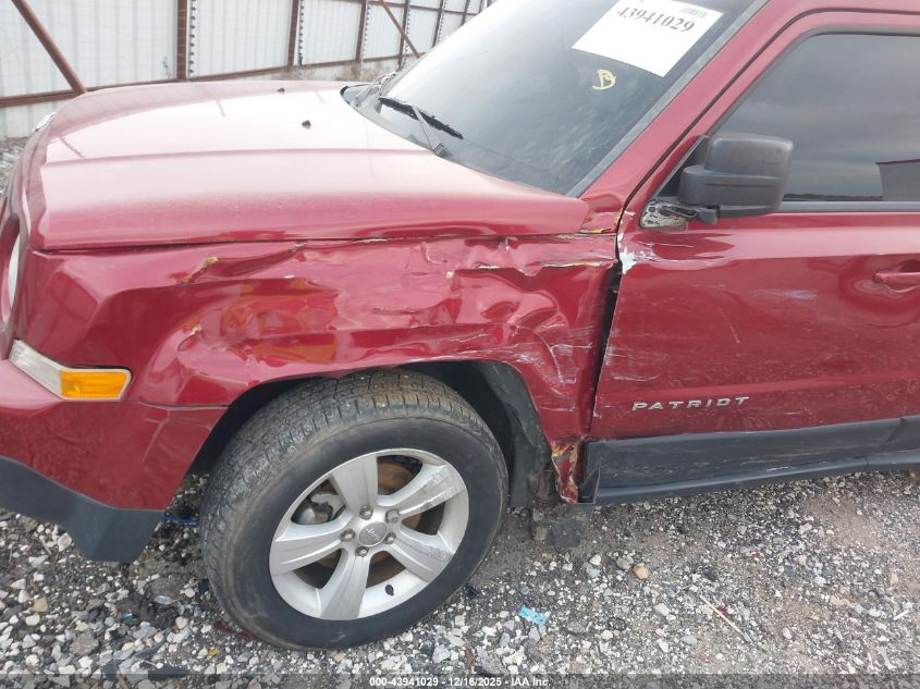 2014 Jeep Patriot Sport VIN: 1C4NJRBB2ED847107 Lot: 43941029