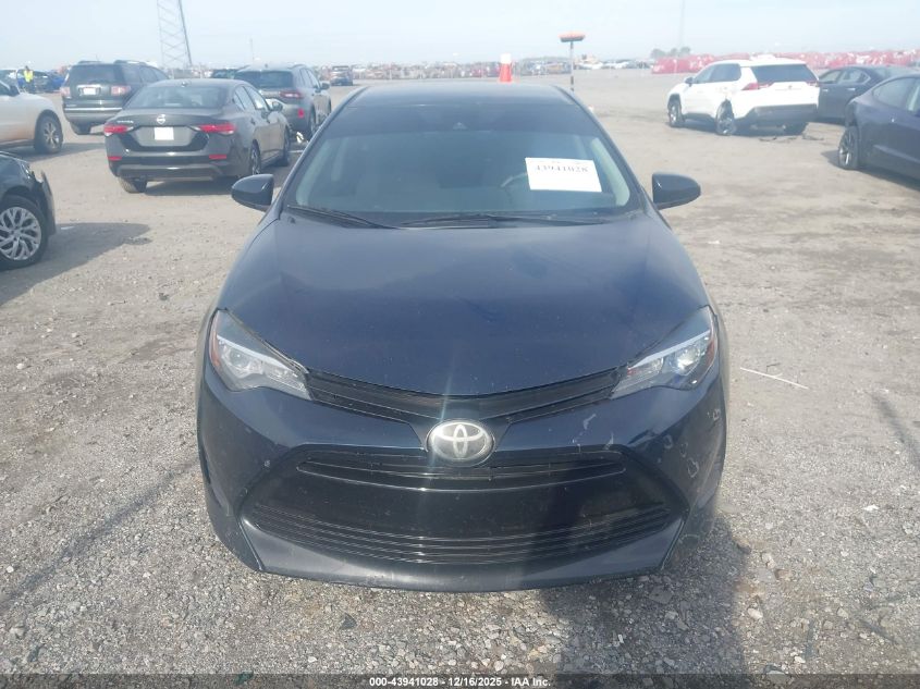2019 Toyota Corolla Le VIN: 5YFBURHE5KP949991 Lot: 43941028
