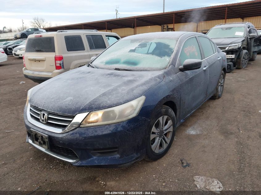 2013 Honda Accord Lx VIN: 1HGCR2F34DA262444 Lot: 43941026