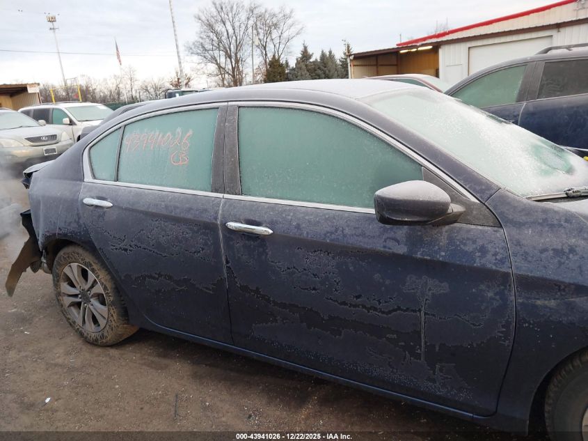 2013 Honda Accord Lx VIN: 1HGCR2F34DA262444 Lot: 43941026