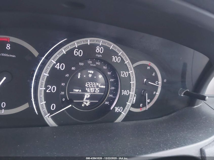 2013 Honda Accord Lx VIN: 1HGCR2F34DA262444 Lot: 43941026