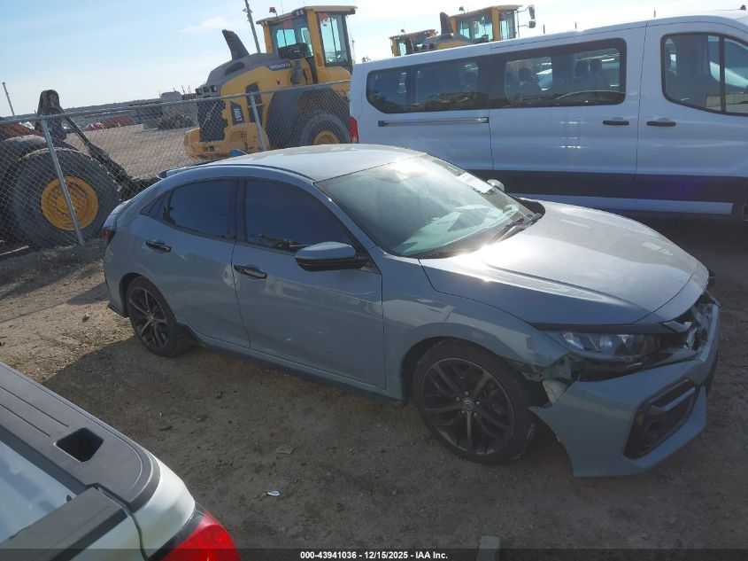 2021 Honda Civic Sport VIN: SHHFK7H44MU208828 Lot: 43941036