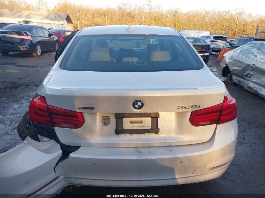 2017 BMW 320I xDrive VIN: WBA8A3C5XHK691141 Lot: 43941042