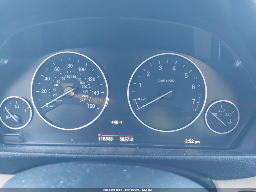 2017 BMW 320I xDrive VIN: WBA8A3C5XHK691141 Lot: 43941042