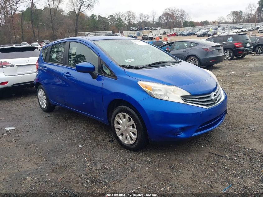 2016 Nissan Versa Note S (Sr)/S Plus/Sl/Sr/Sv