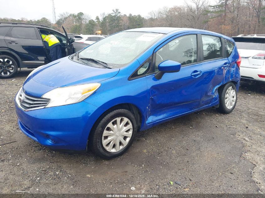 2016 Nissan Versa Note S (Sr)/S Plus/Sl/Sr/Sv