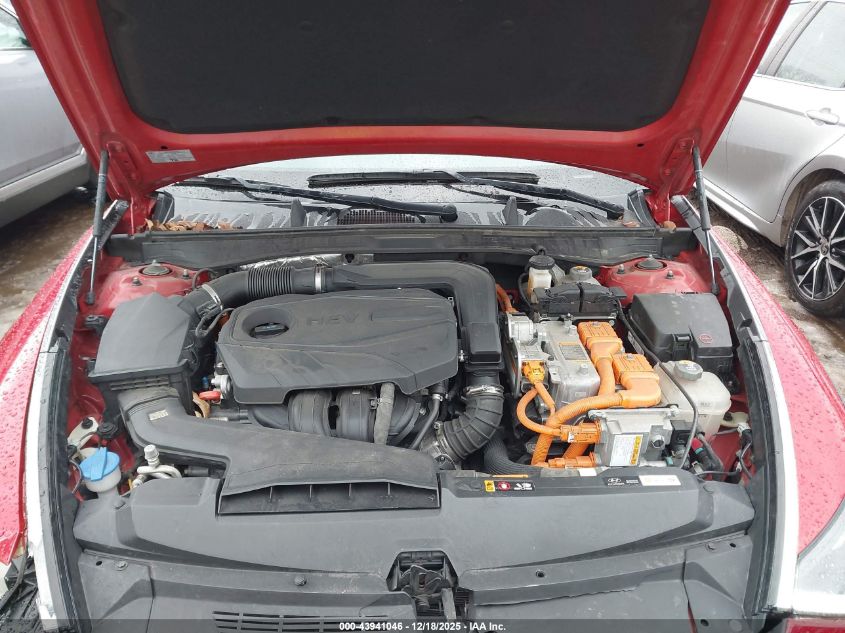2022 Hyundai Sonata Hybrid Sel VIN: KMHL34JJ8NA038639 Lot: 43941046