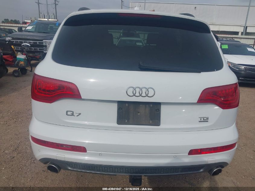 2014 Audi Q7 3.0 Tdi Premium VIN: WA1WMAFEXED018569 Lot: 43941047
