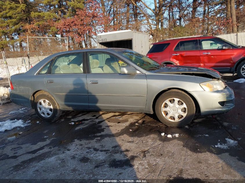 2002 Toyota Avalon Xl VIN: 4T1BF28B82U202603 Lot: 43941050