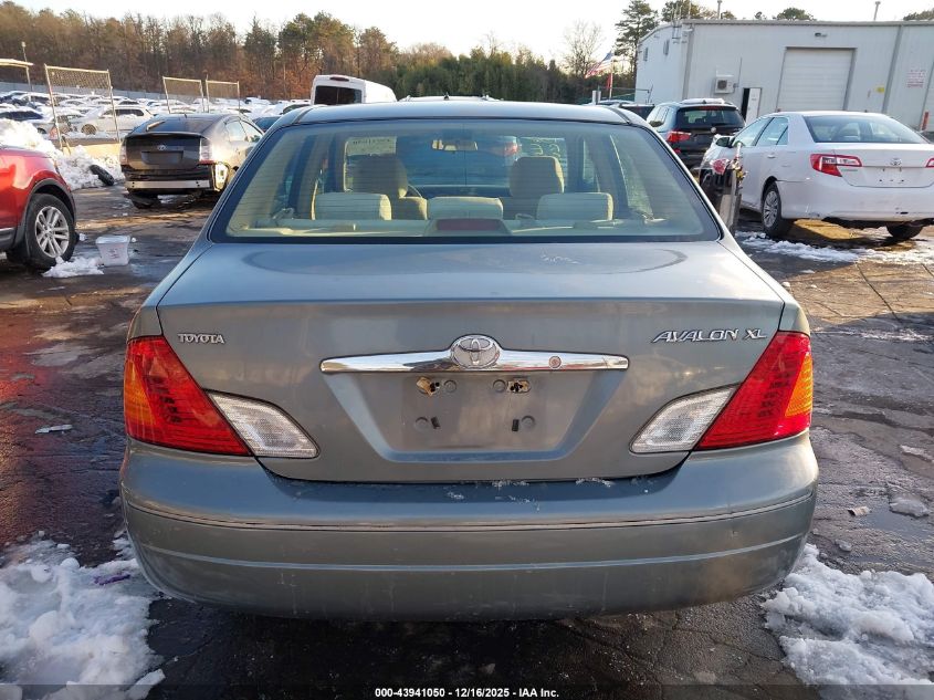 2002 Toyota Avalon Xl VIN: 4T1BF28B82U202603 Lot: 43941050