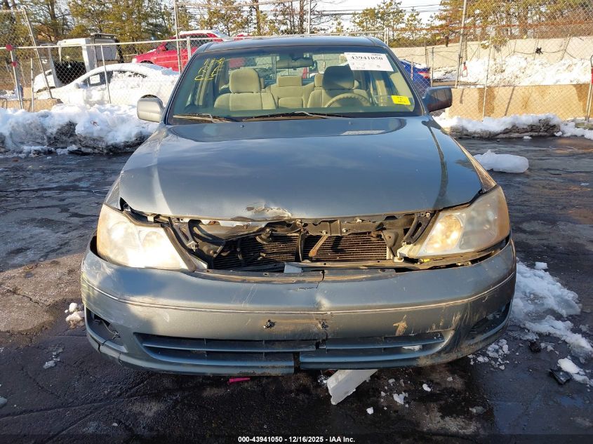 2002 Toyota Avalon Xl VIN: 4T1BF28B82U202603 Lot: 43941050