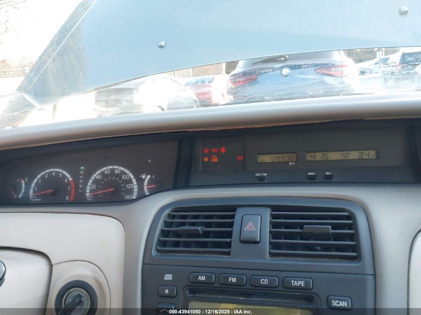 2002 Toyota Avalon Xl VIN: 4T1BF28B82U202603 Lot: 43941050