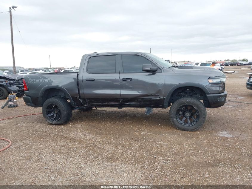 2025 Ram 1500 Rebel 4X4 5'7 Box VIN: 1C6SRFLP7SN634977 Lot: 43941061