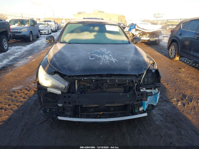 2018 Infiniti Q50 3.0T Luxe VIN: JN1EV7AR9JM435741 Lot: 43941068