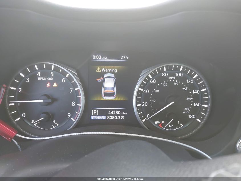 2018 Infiniti Q50 3.0T Luxe VIN: JN1EV7AR9JM435741 Lot: 43941068