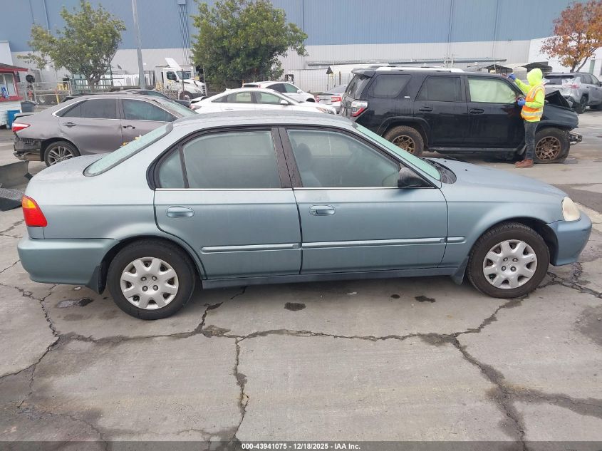 2000 Honda Civic Value Package VIN: 2HGEJ6611YH572404 Lot: 43941075