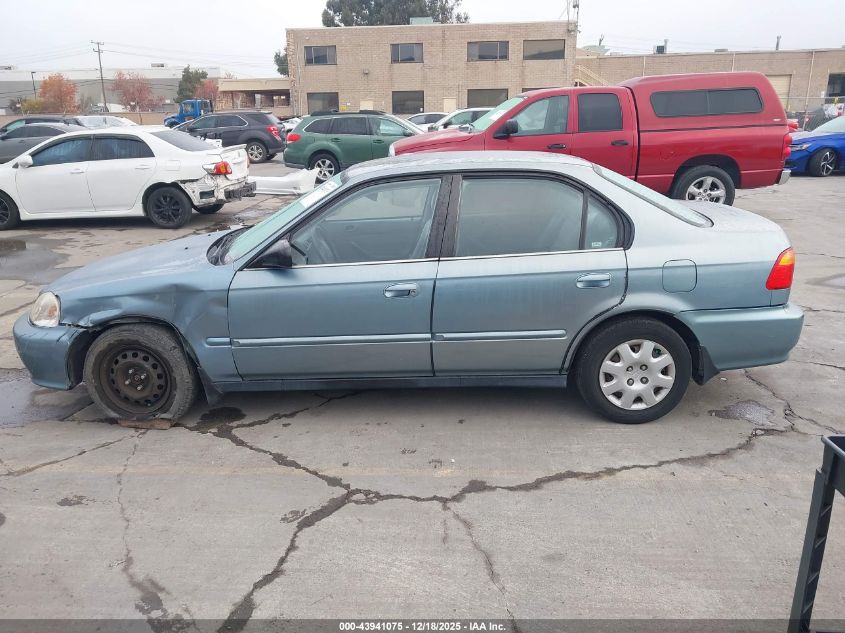 2000 Honda Civic Value Package VIN: 2HGEJ6611YH572404 Lot: 43941075