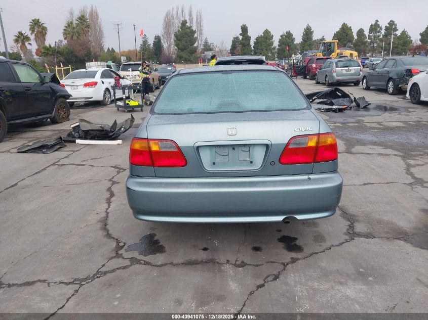 2000 Honda Civic Value Package VIN: 2HGEJ6611YH572404 Lot: 43941075