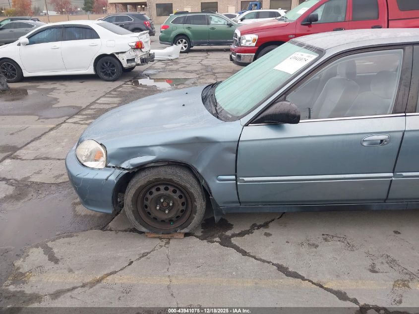 2000 Honda Civic Value Package VIN: 2HGEJ6611YH572404 Lot: 43941075