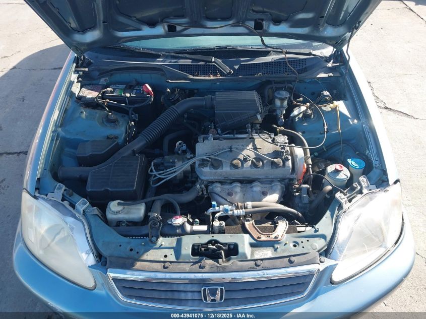 2000 Honda Civic Value Package VIN: 2HGEJ6611YH572404 Lot: 43941075