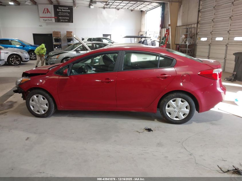 2016 Kia Forte Lx VIN: KNAFK4A63G5611701 Lot: 43941076