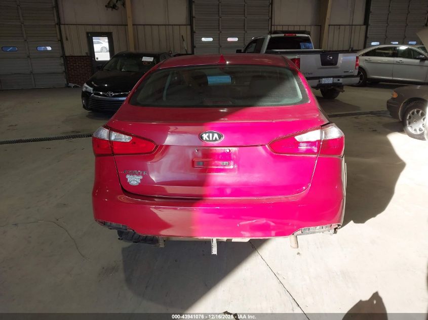 2016 Kia Forte Lx VIN: KNAFK4A63G5611701 Lot: 43941076