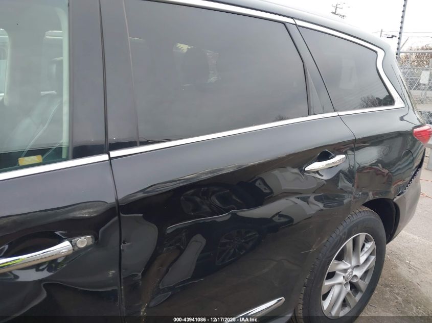 2013 Infiniti Jx35 VIN: 5N1AL0MMXDC342810 Lot: 43941086