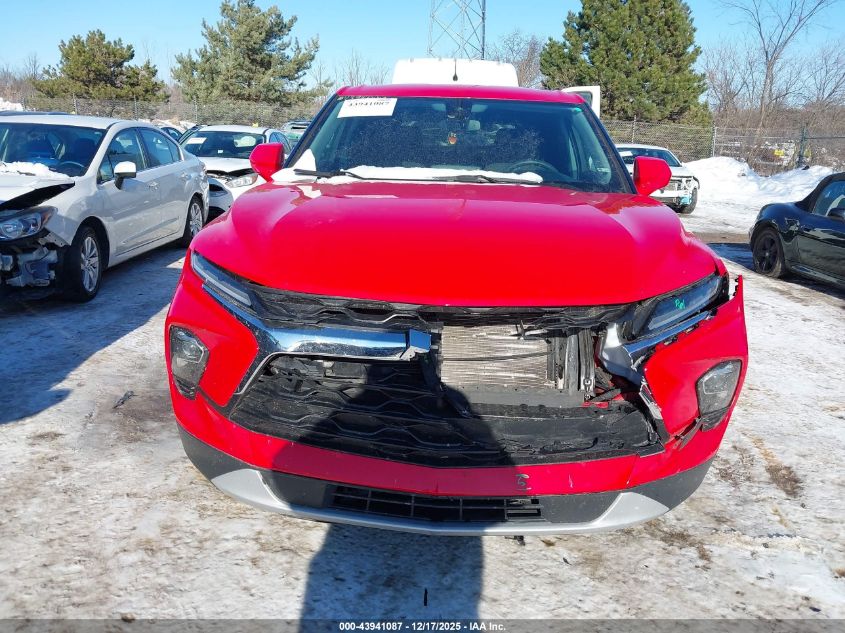 2023 Chevrolet Blazer Awd 2Lt VIN: 3GNKBHR47PS169255 Lot: 43941087