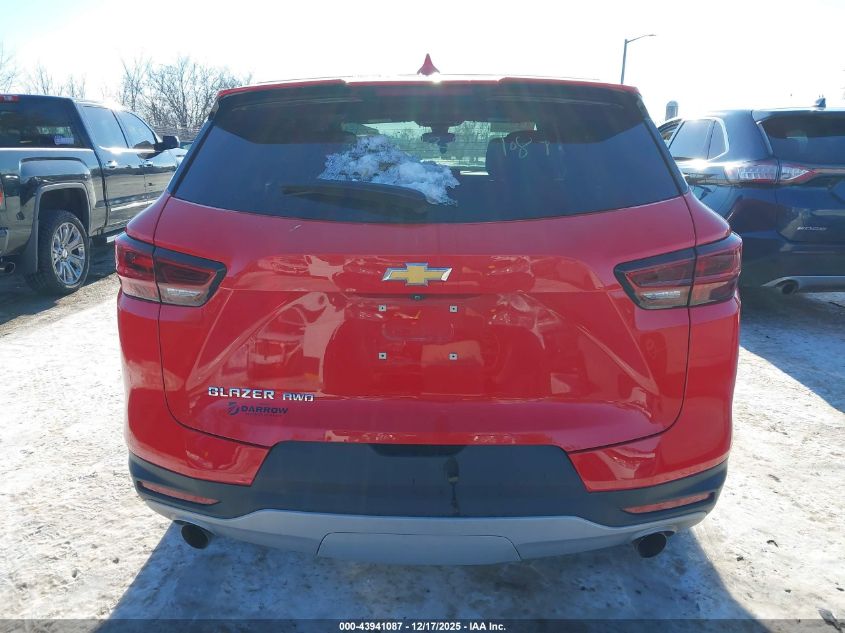 2023 Chevrolet Blazer Awd 2Lt VIN: 3GNKBHR47PS169255 Lot: 43941087