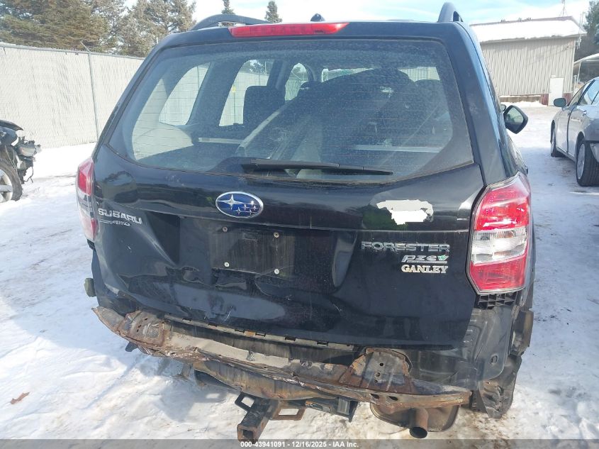 2015 Subaru Forester 2.5I VIN: JF2SJABC1FH839962 Lot: 43941091