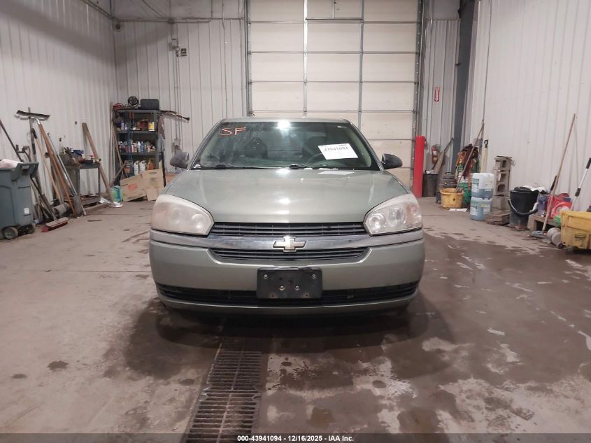 2005 Chevrolet Malibu Ls VIN: 1G1ZT52885F279953 Lot: 43941094