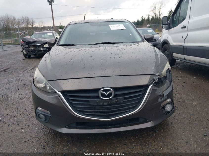 2014 Mazda Mazda3 I Touring VIN: JM1BM1L79E1163095 Lot: 43941096