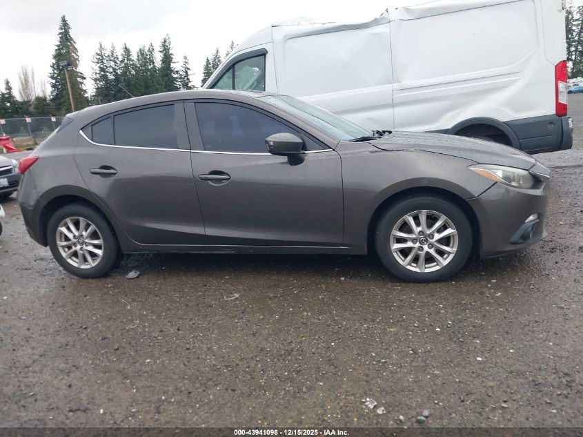2014 Mazda Mazda3 I Touring VIN: JM1BM1L79E1163095 Lot: 43941096