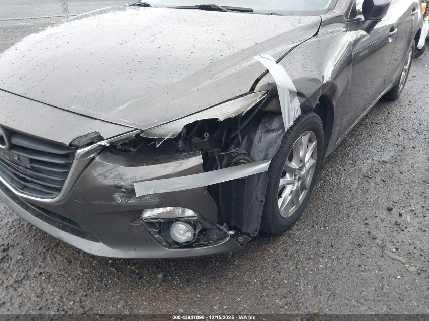 2014 Mazda Mazda3 I Touring VIN: JM1BM1L79E1163095 Lot: 43941096