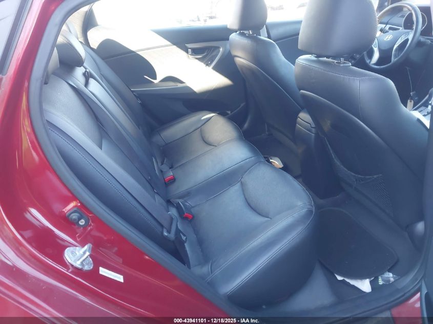 2012 Hyundai Elantra Limited (Ulsan Plant) VIN: KMHDH4AE9CU489163 Lot: 43941101
