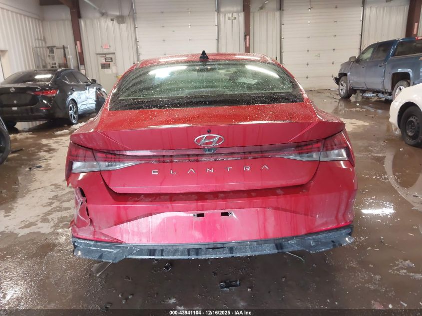 2022 Hyundai Elantra Sel VIN: 5NPLN4AG0NH057794 Lot: 43941104